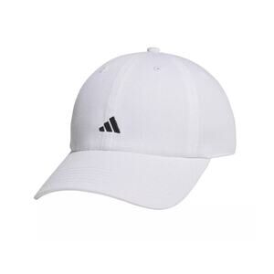 ADIDAS Women's Saturday 3 Hat Relaxed Adjustable Performance Cap NEW White black